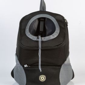 Pet Outing Backpack (Color: Black, size: m)